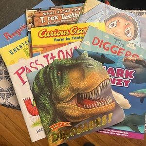 Scholastic Bundle of 9 Scholastic books l new early reader ages 5-7 years old.